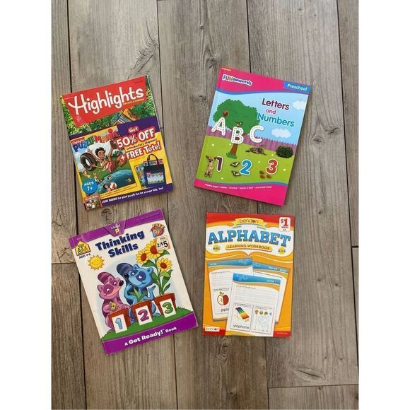 Preschool Workbooks & Highlight Magazine - Picture 1 of 11